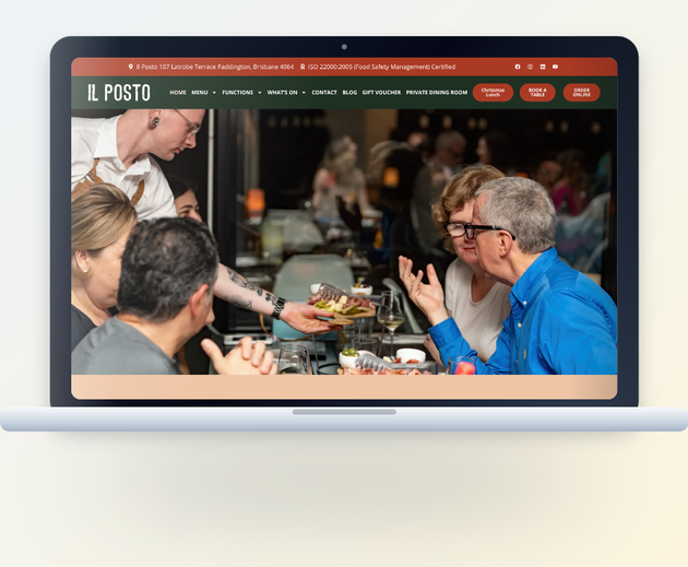 IL POSTO website