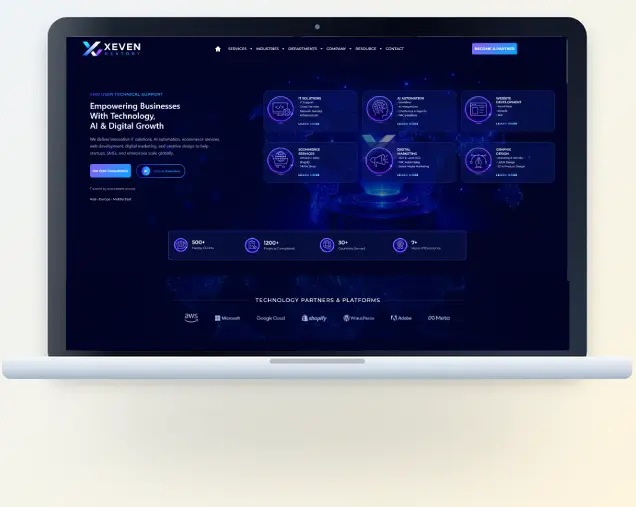 Xeven Nextory website
