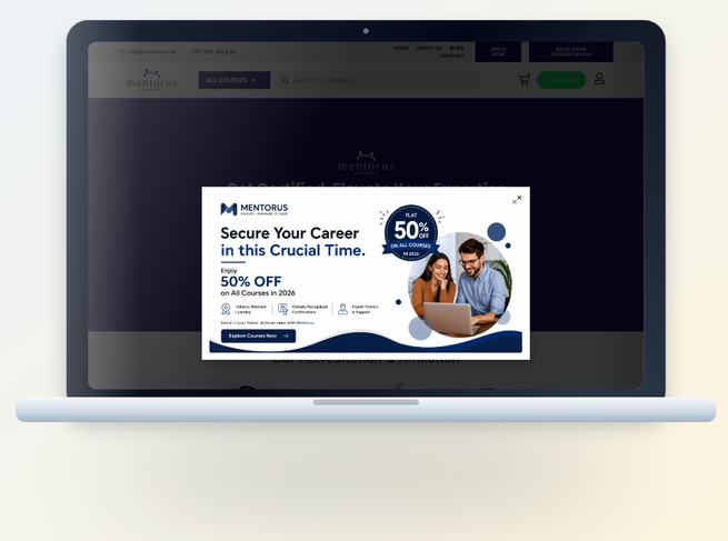 Mentorus website